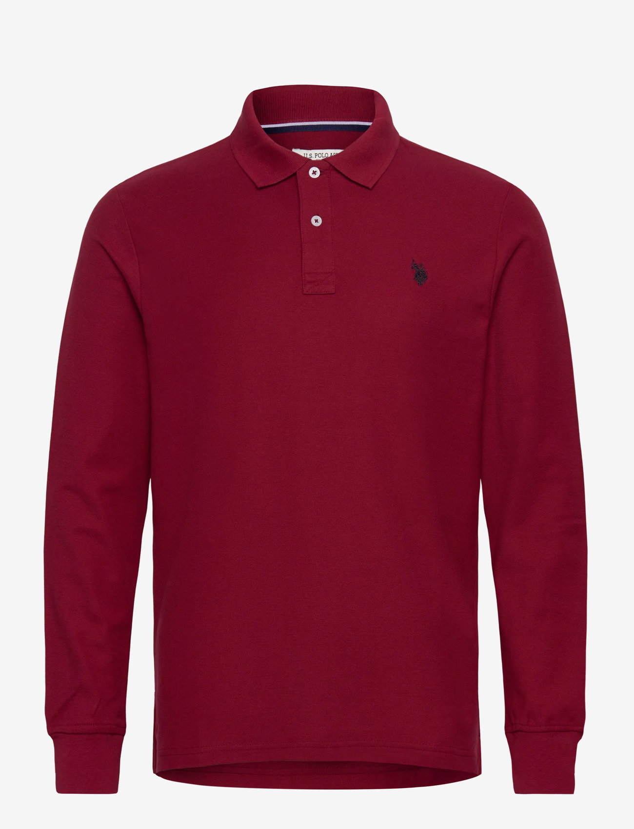 U.S. Polo Assn. - USPA Polo LS Brett Men - långärmade pikéer - tibetan red - 0