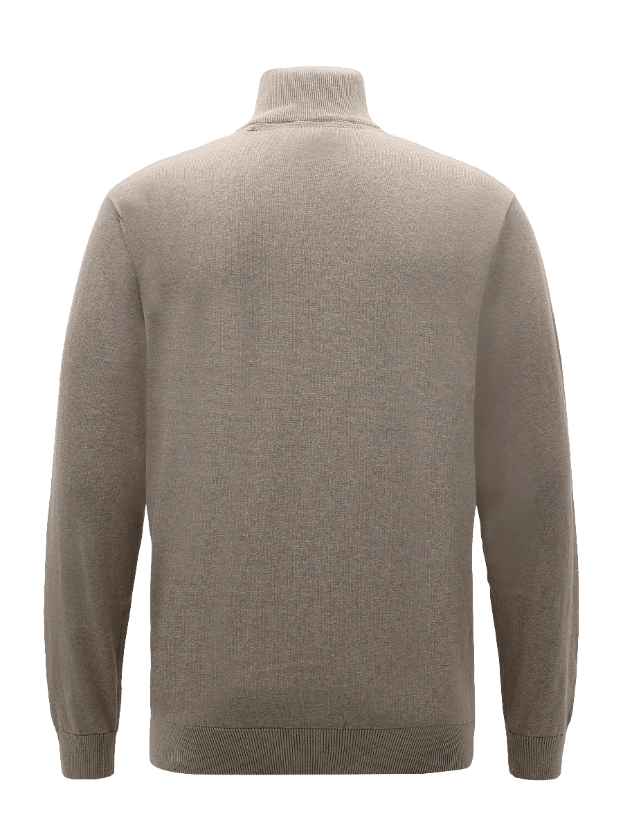U.S. Polo Assn. - USPA Knit Brison Men - poolpika lukuga džemprid - 16-1104tcx crockery melange - 1