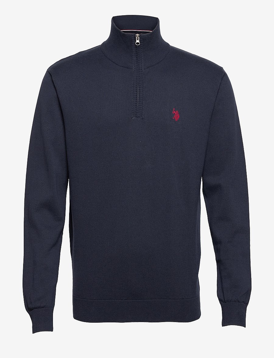 U.S. Polo Assn. - USPA Knit Brison Men - pullover mit halbem reißverschluss - dark sapphire - 1