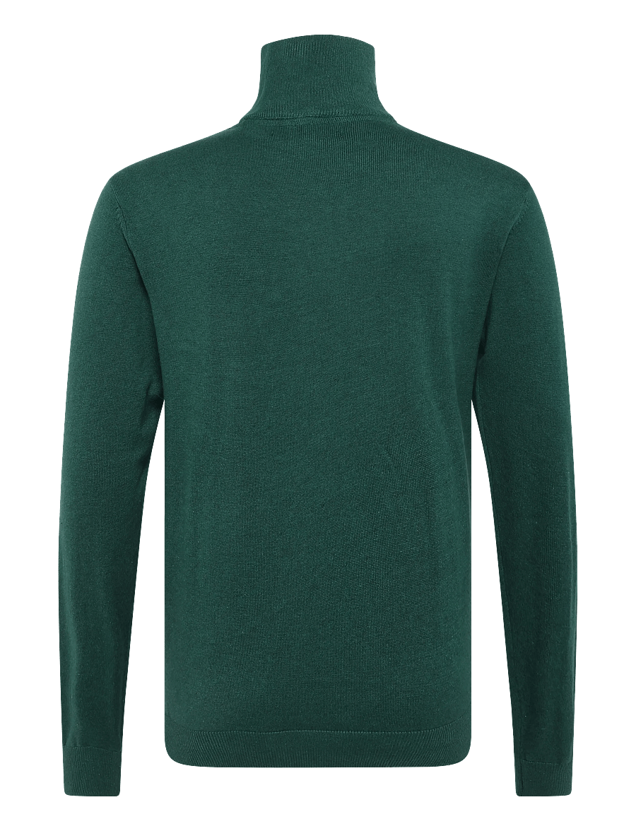 U.S. Polo Assn. - USPA Knit Brison Men - half zip-tröjor - rain forest mÉlange - 1