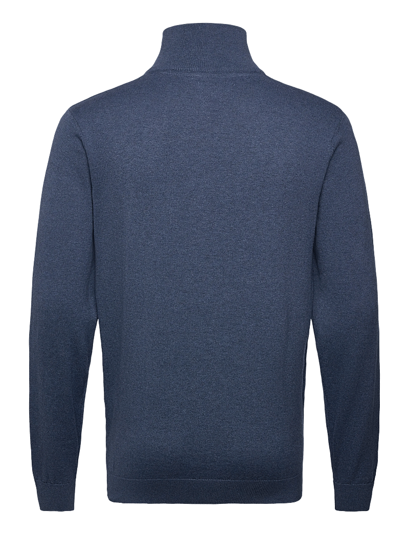 U.S. Polo Assn. - USPA Knit Brison Men - džemperi ar daļēju rāvējslēdzēja aizdari - vintage indigo melange - 1