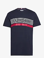 USPA T-Shirt Bertie Men - DARK SAPPHIRE