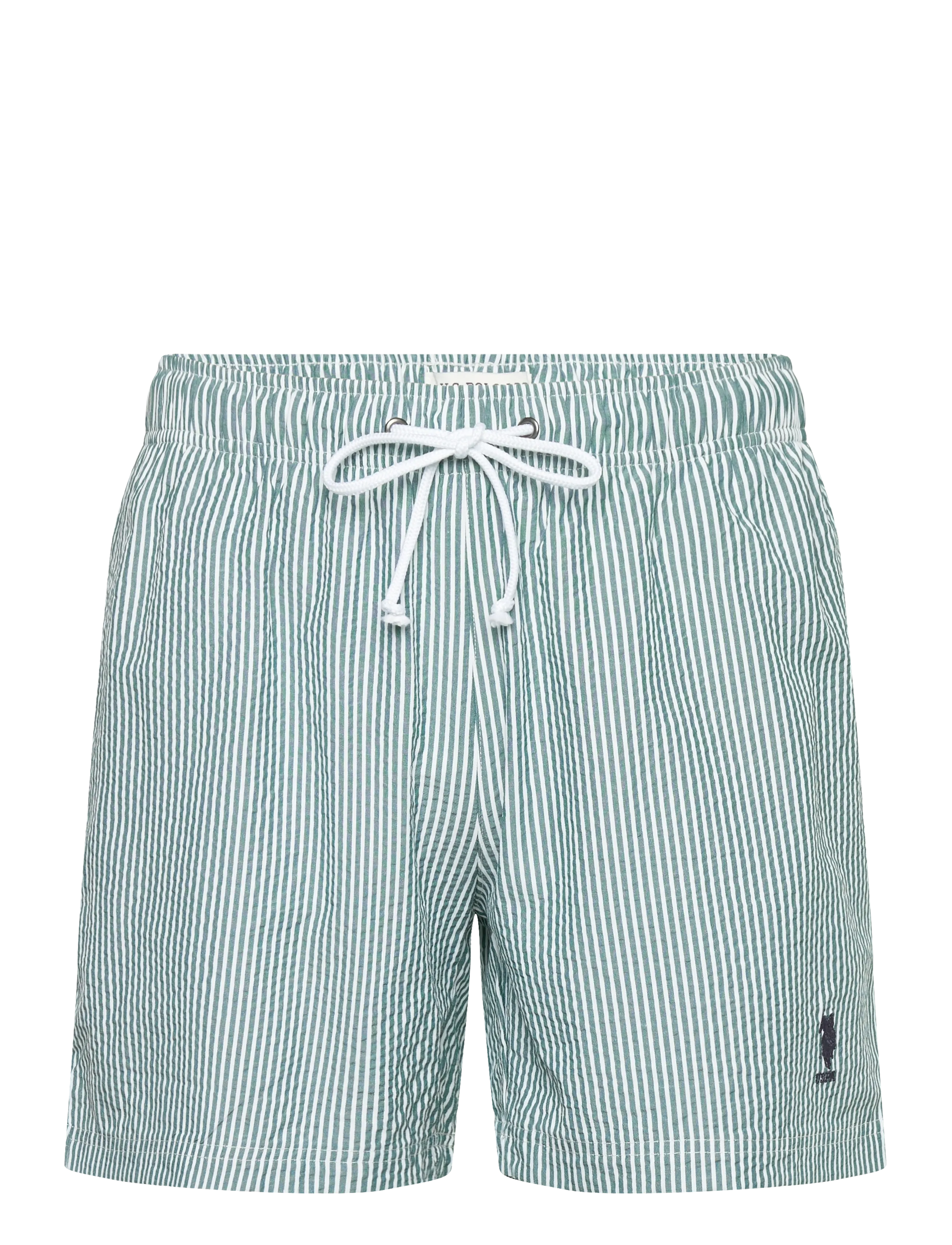 U.S. Polo Assn. USPA SwimShorts Briggs Men - Badehose - MEDITERRANEA / white