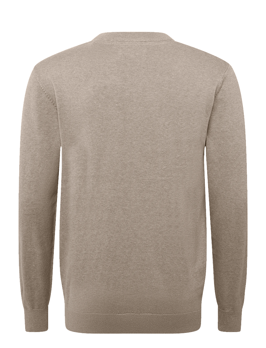 U.S. Polo Assn. - USPA V-Neck Knit Cosmo Men - v-hals - crockery melange - 1