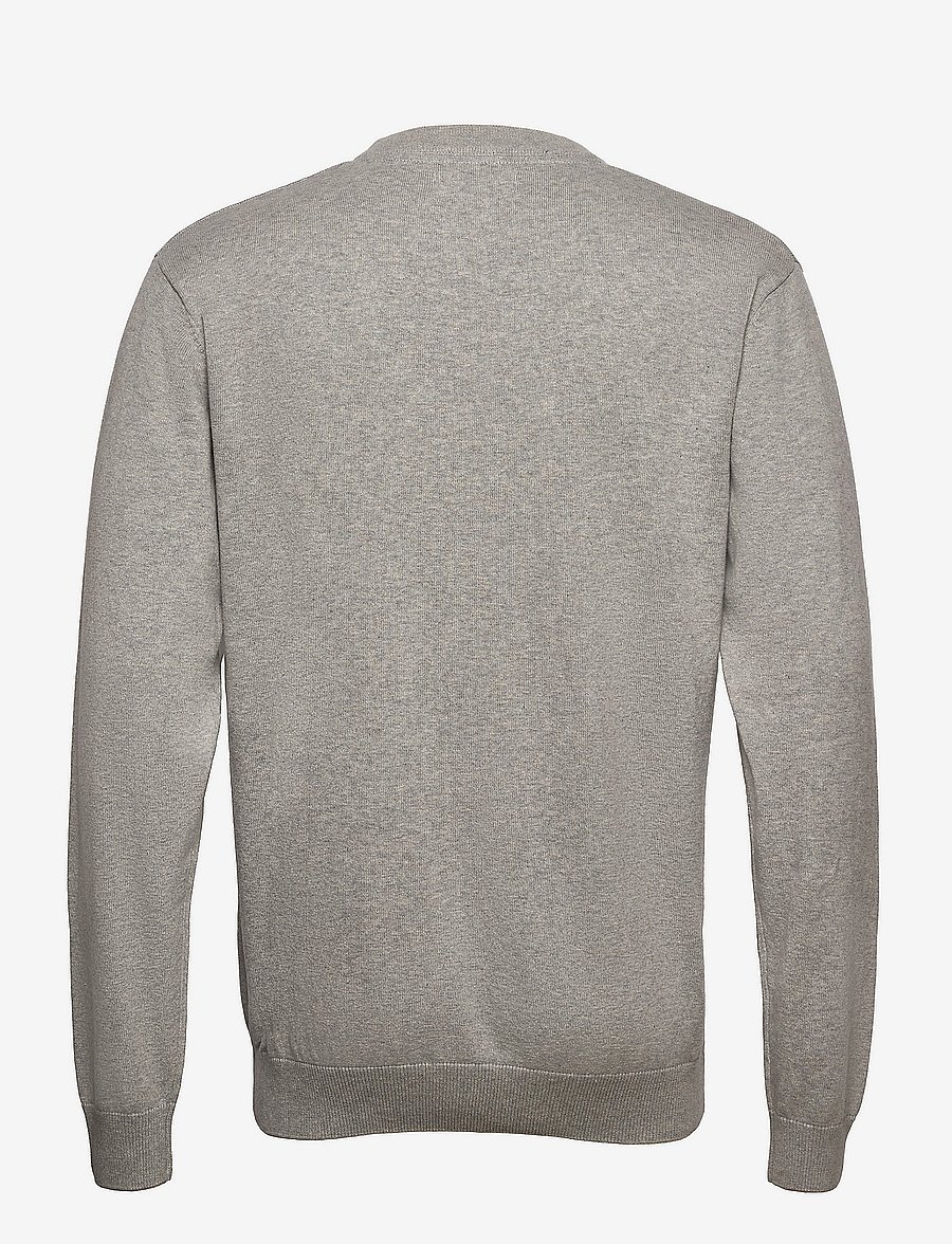 U.S. Polo Assn. - USPA V-Neck Knit Cosmo Men - v-necks - grey melange - 1