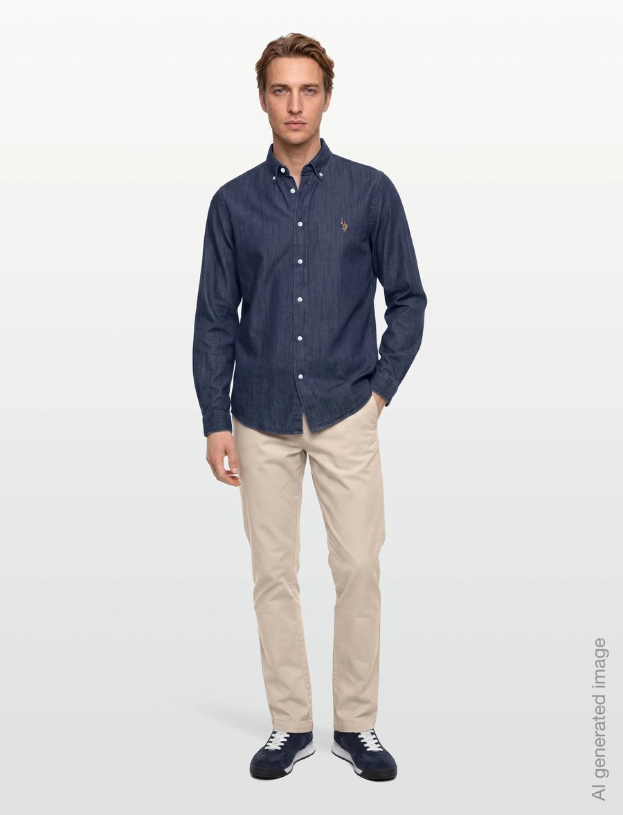 U.S. Polo Assn. - USPA Shirt Craig Men - jeanshemden - dark blue - 0