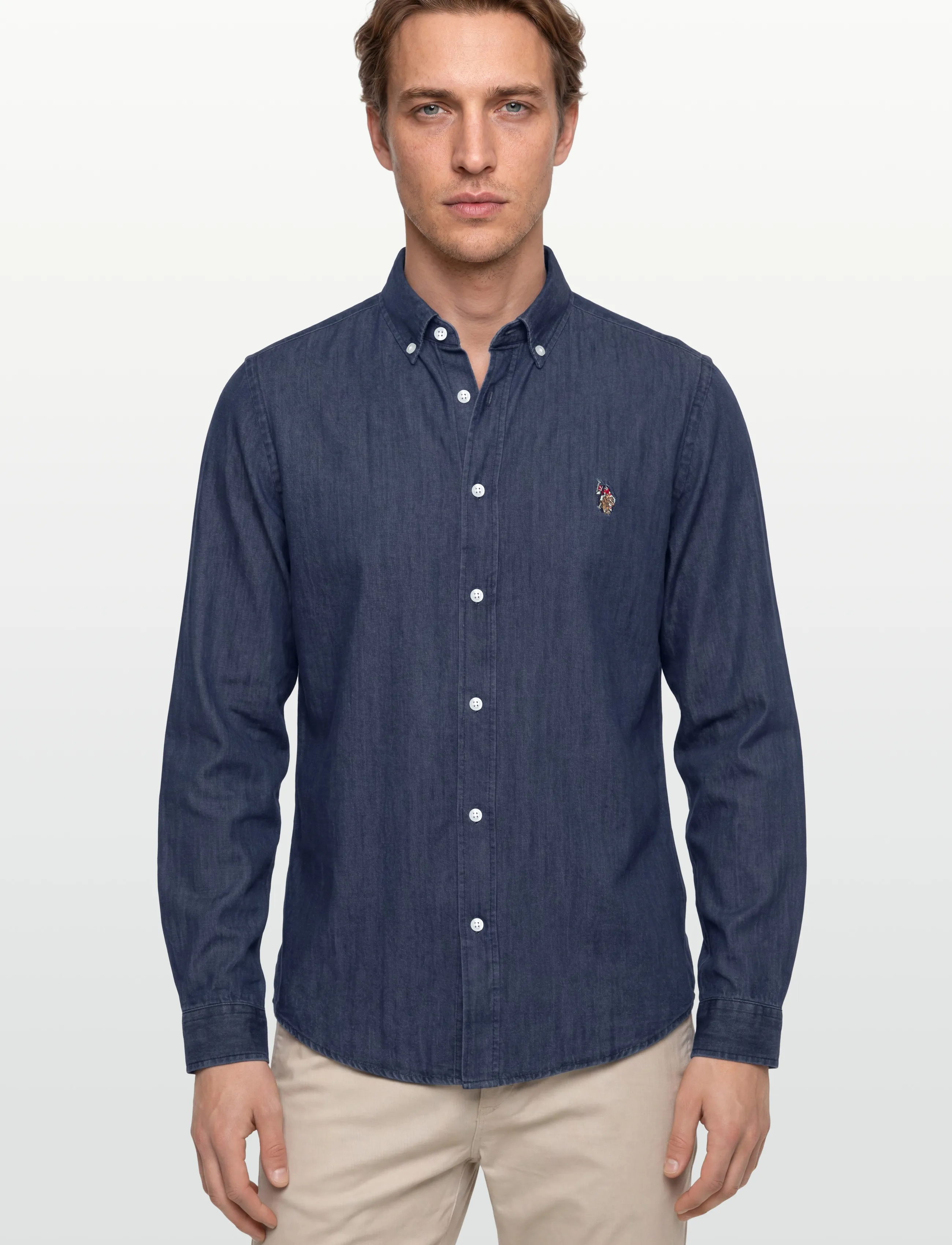 U.S. Polo Assn. - USPA Shirt Craig Men - denimskjorter - dark blue - 3