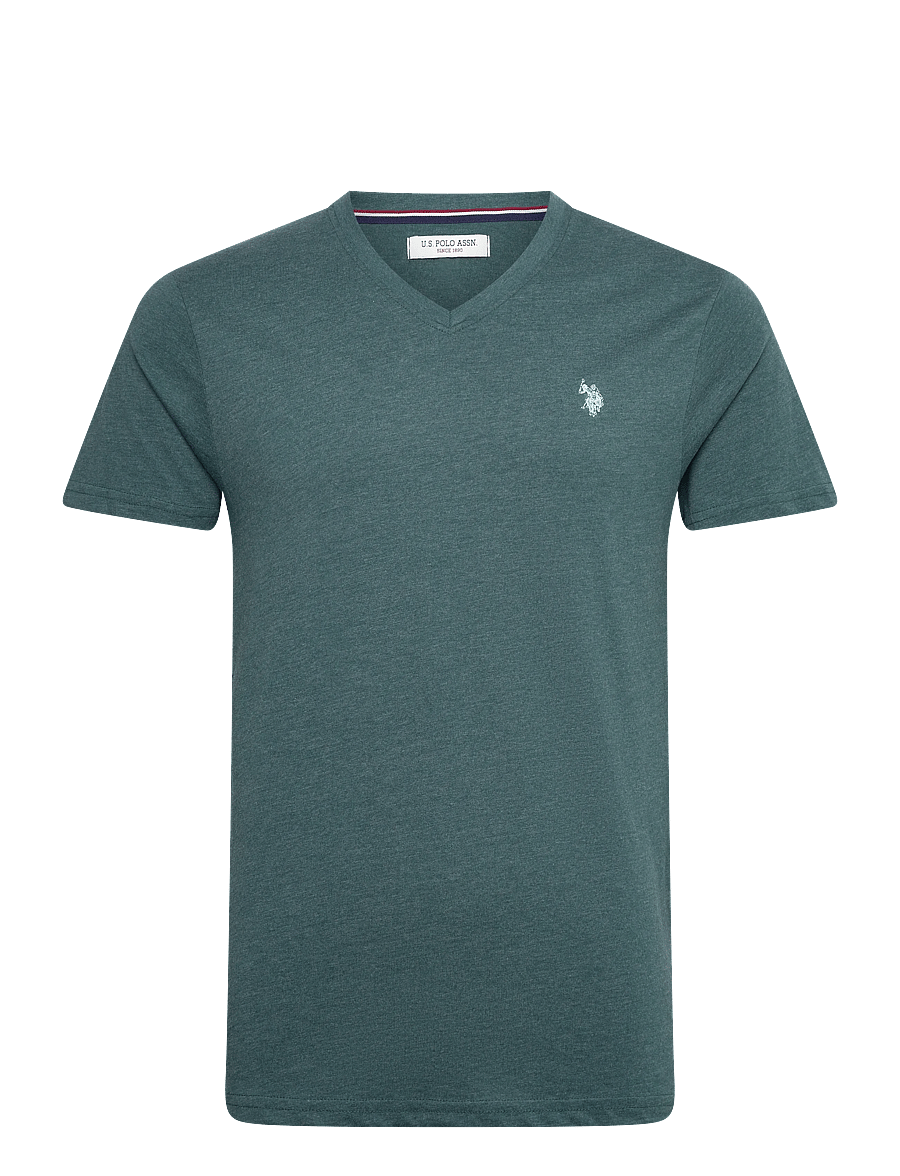 U.S. Polo Assn. - USPA T-Shirt V-Neck Cem Men - t-shirts à encolure en v - 19-4517tcx mediterranea melang - 1