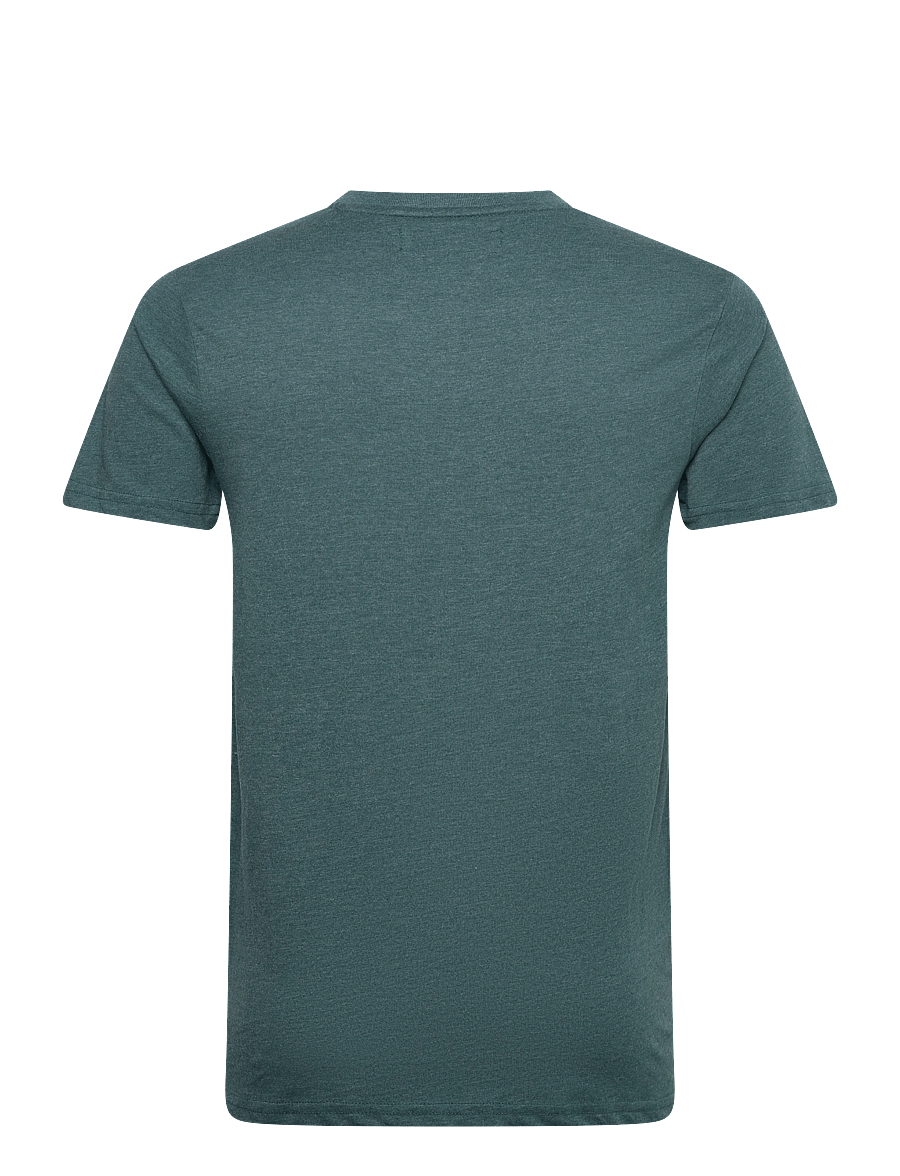 U.S. Polo Assn. - USPA T-Shirt V-Neck Cem Men - t-shirts à encolure en v - 19-4517tcx mediterranea melang - 2