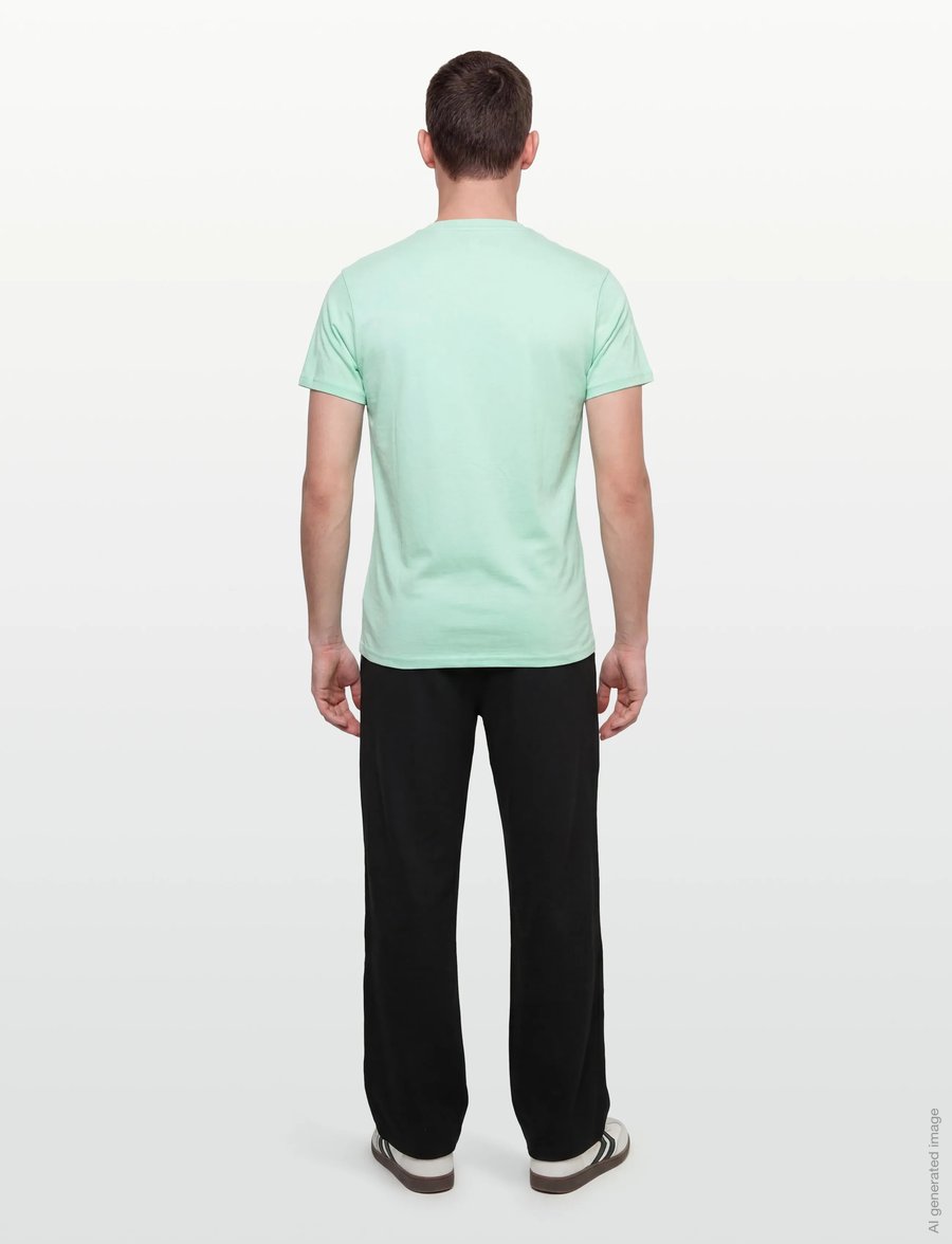 U.S. Polo Assn. - USPA T-Shirt V-Neck Cem Men - t-shirts mit v-ausschnitt - 13-5409tcx yucca - 4