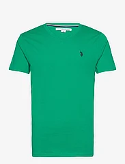 U.S. Polo Assn. - USPA T-Shirt V-Neck Cem Men - laveste priser - golf green - 0
