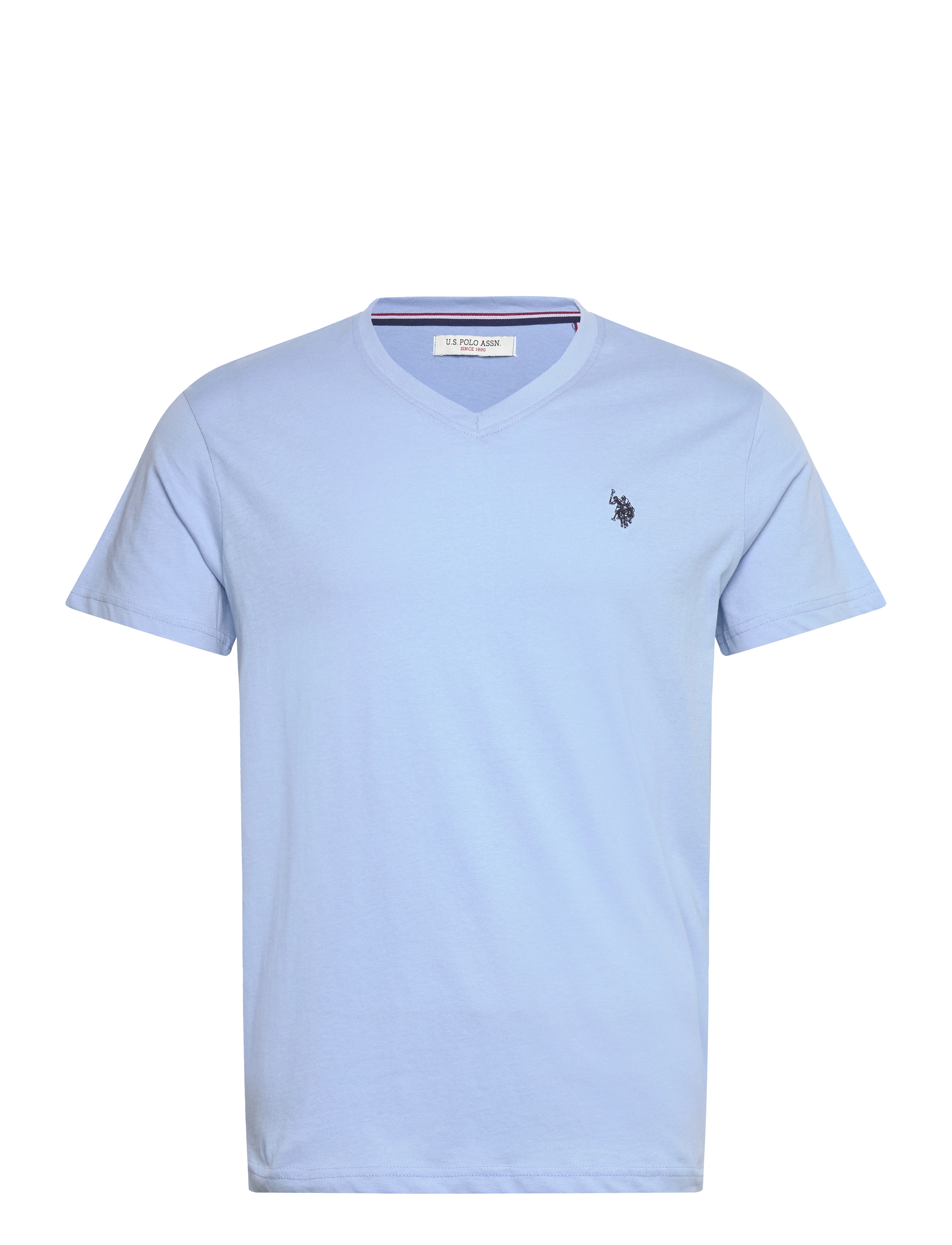 U.S. Polo Assn. USPA T-Shirt V-Neck Cem Men - T-shirts - PLACID BLUE / blue
