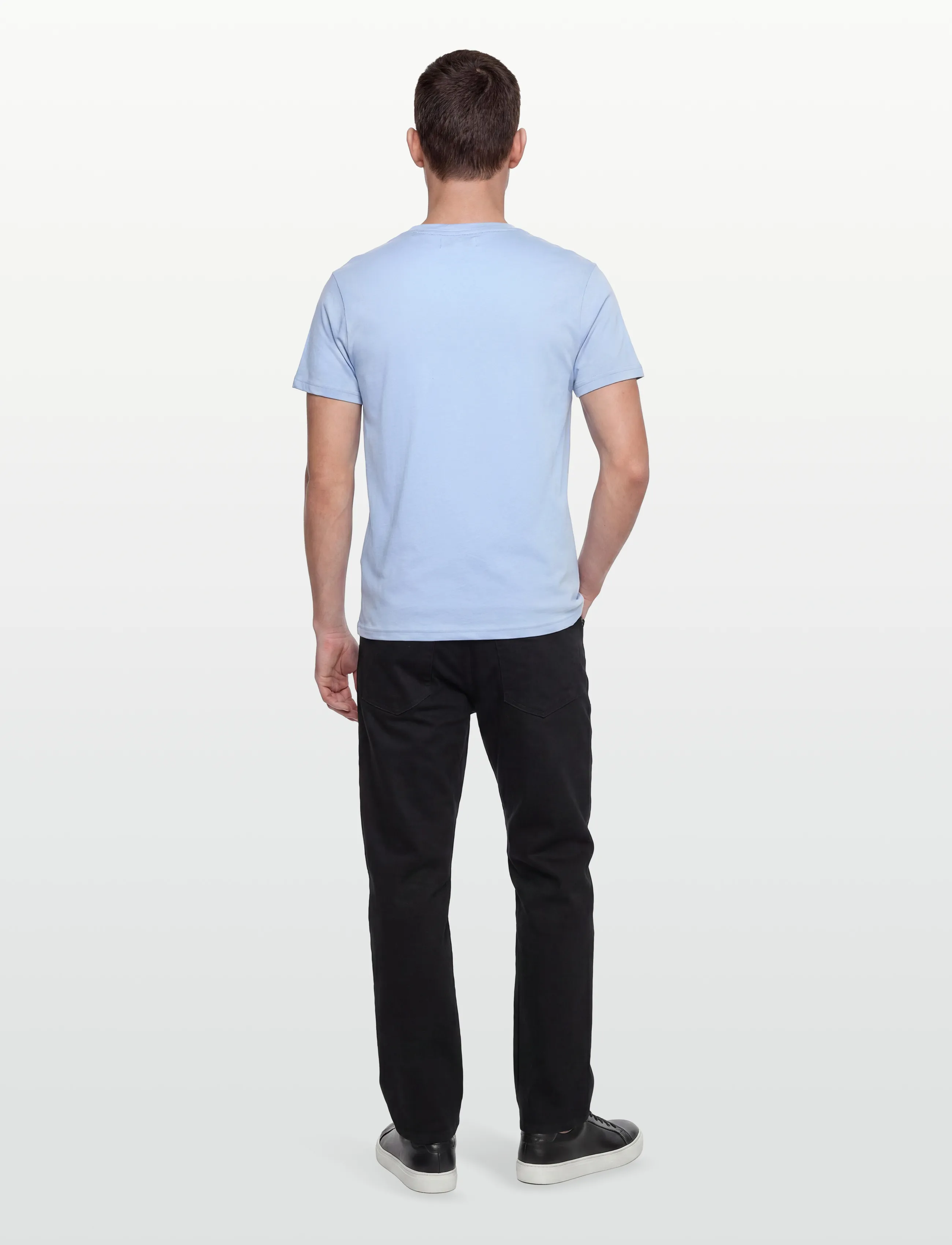 U.S. Polo Assn. - USPA T-Shirt V-Neck Cem Men - t-shirts med v-hals - placid blue - 4