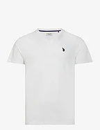 USPA T-Shirt V-Neck Cem Men - WHITE