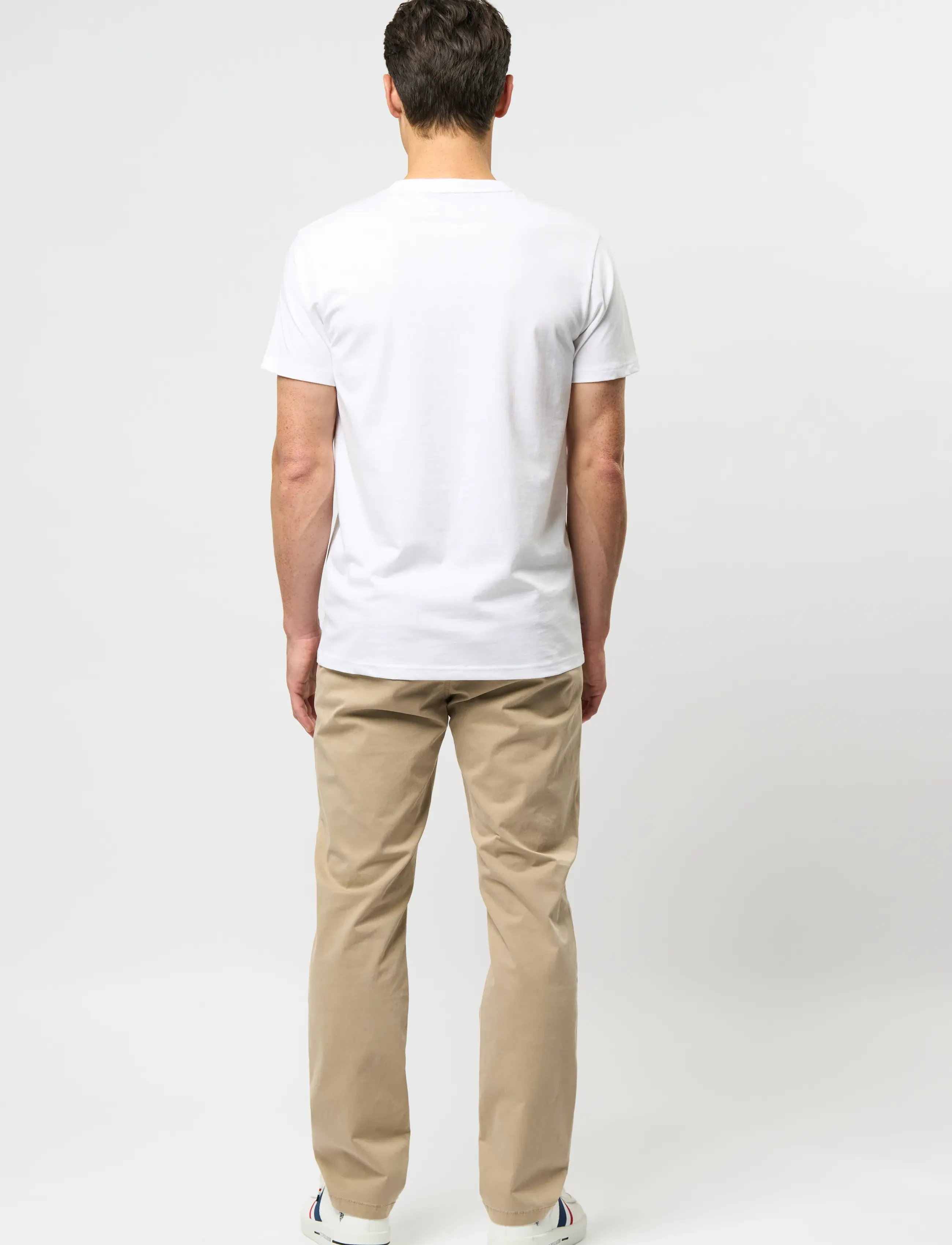 U.S. Polo Assn. - USPA T-Shirt V-Neck Cem Men - v-neck t-shirts - white - 5