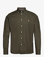 USPA Shirt Flex Calvert Men - FOREST NIGHT