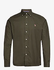 U.S. Polo Assn. - USPA Shirt Flex Calvert Men - basic shirts - forest night - 0