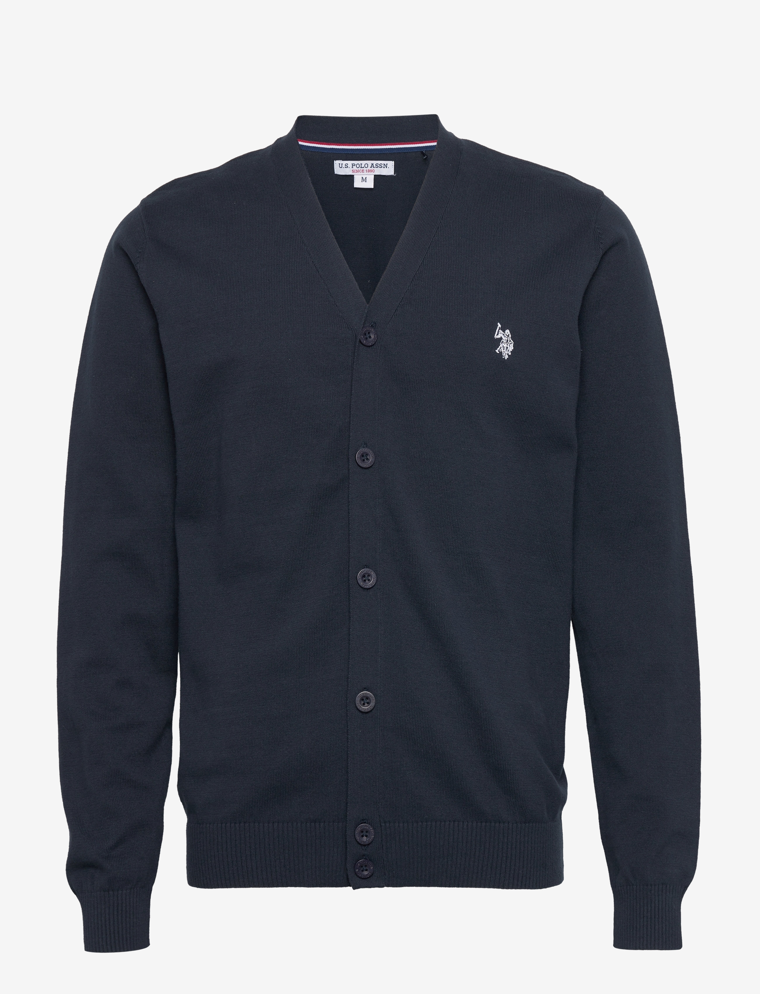 U.S. Polo Assn. USPA Knit Cardigan Dolovan Men - Cardigans - DARK SAPPHIRE / navy