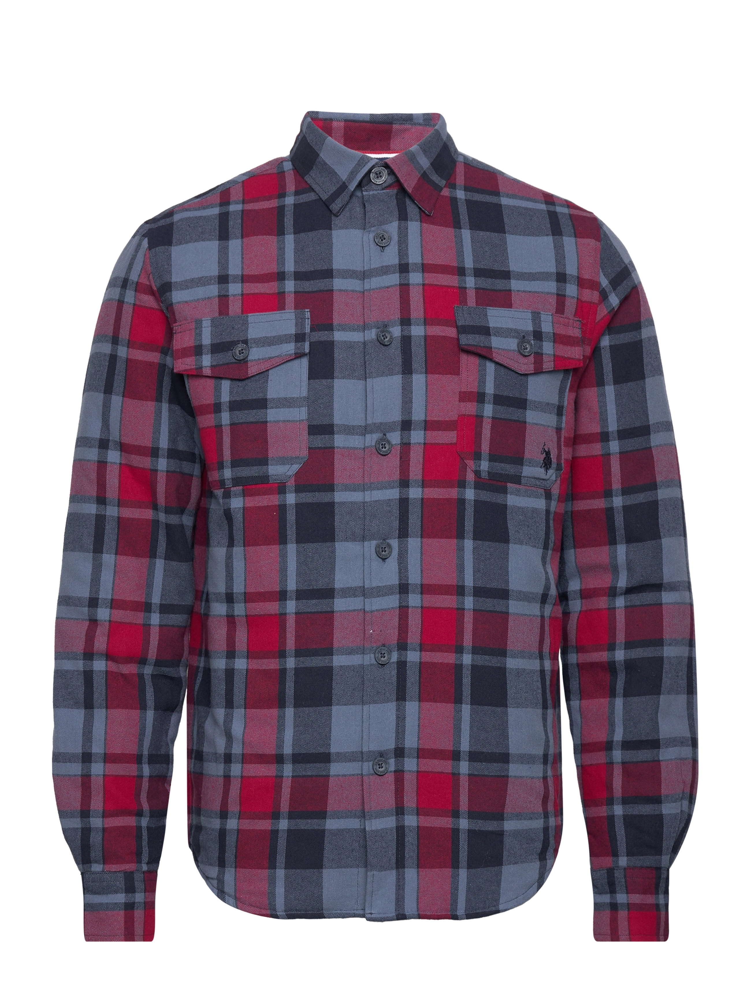 U.S. Polo Assn. USPA PADDED Shirt Erkan Men - Deals - CHECK 1 / multi