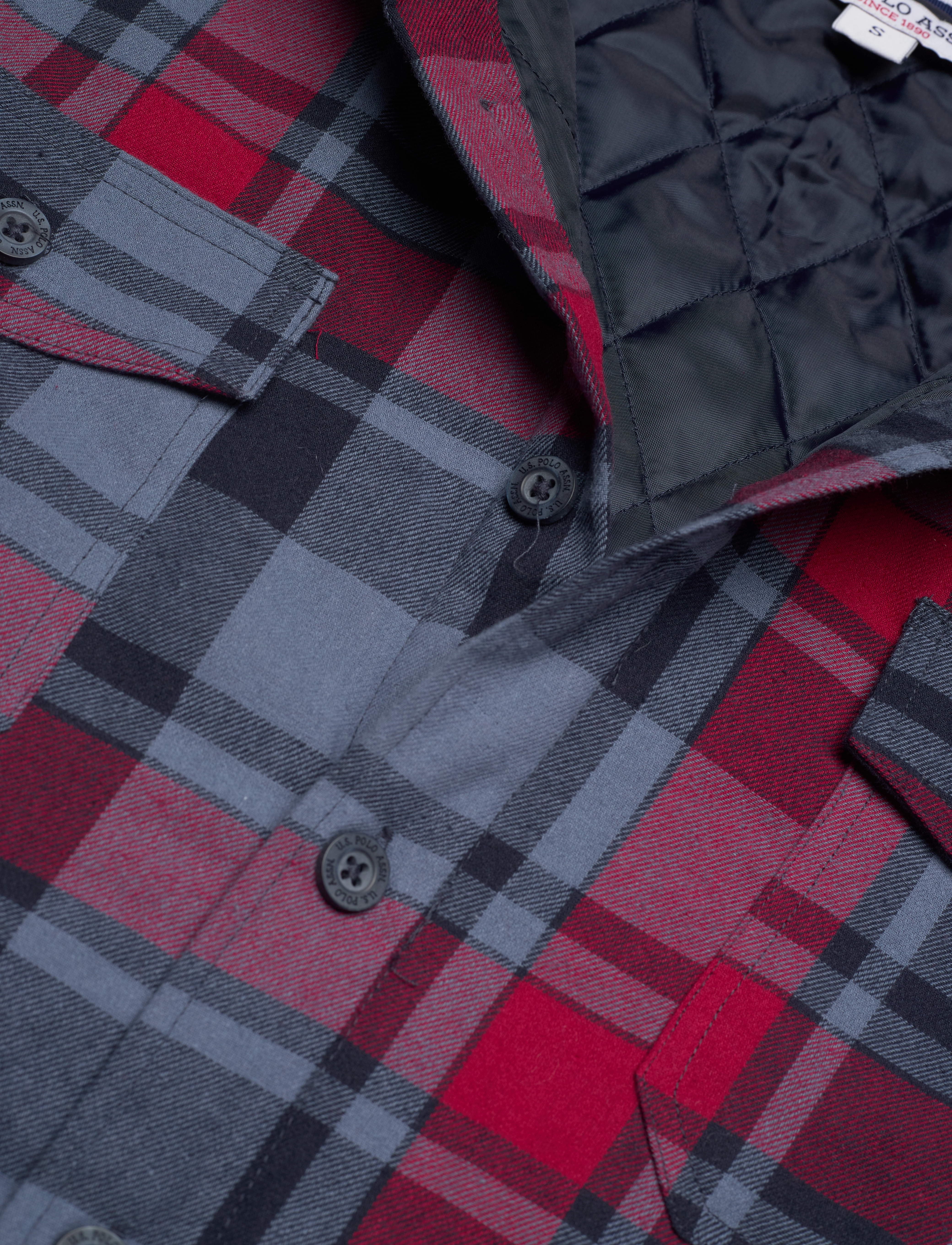 U.S. Polo Assn. - Erkan Shirt Padded - kollektionen - check 1 - 2
