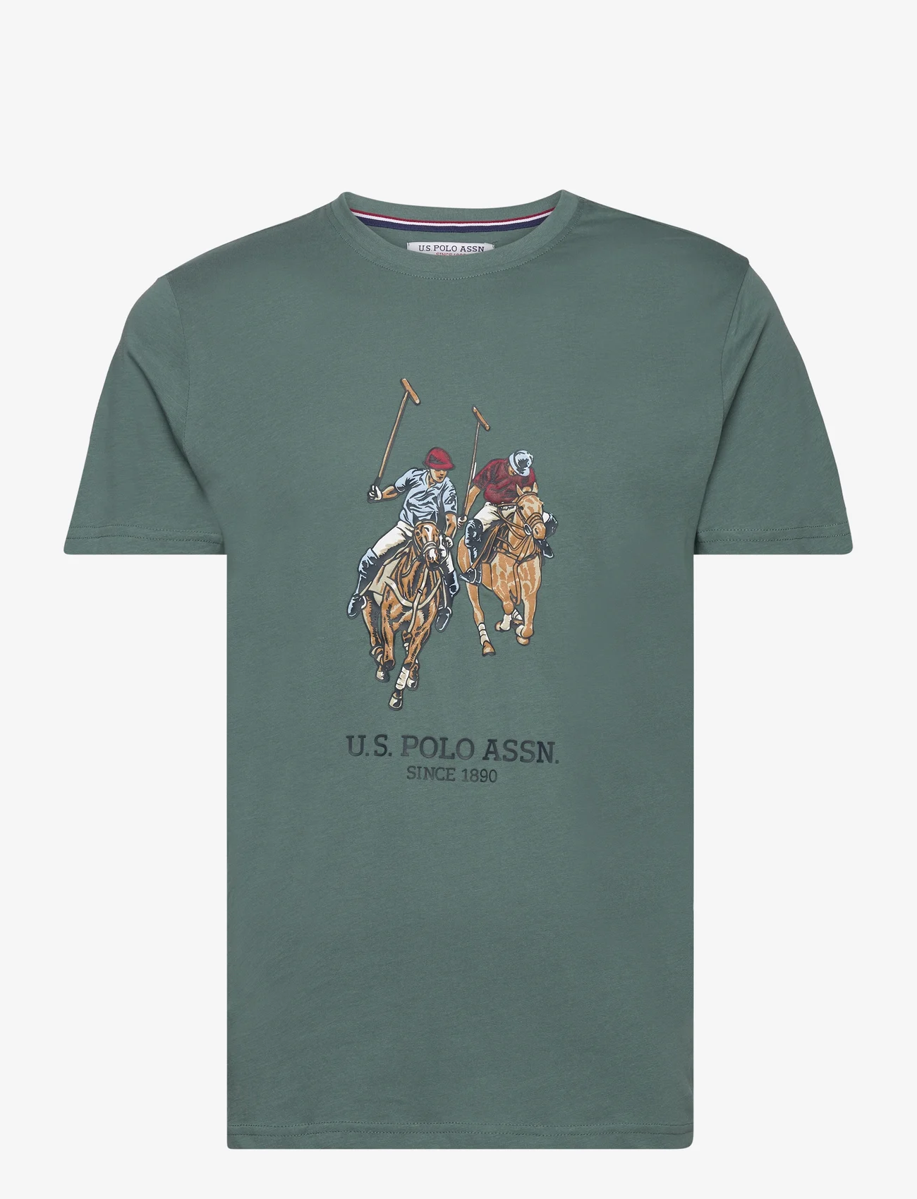 U.S. Polo Assn. - USPA T-Shirt Eivind Men - lowest prices - silver pine - 0
