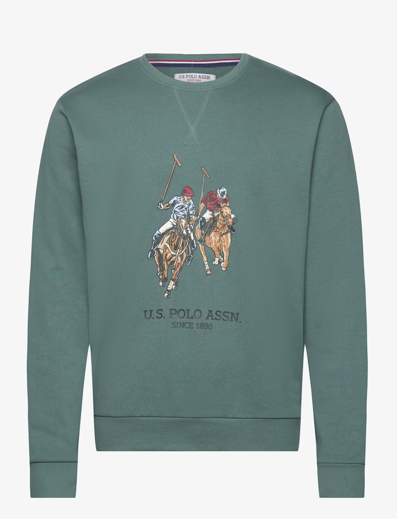 U.S. Polo Assn. - USPA Sweat O Neck Ekrem Men - sweatshirts - silver pine - 0