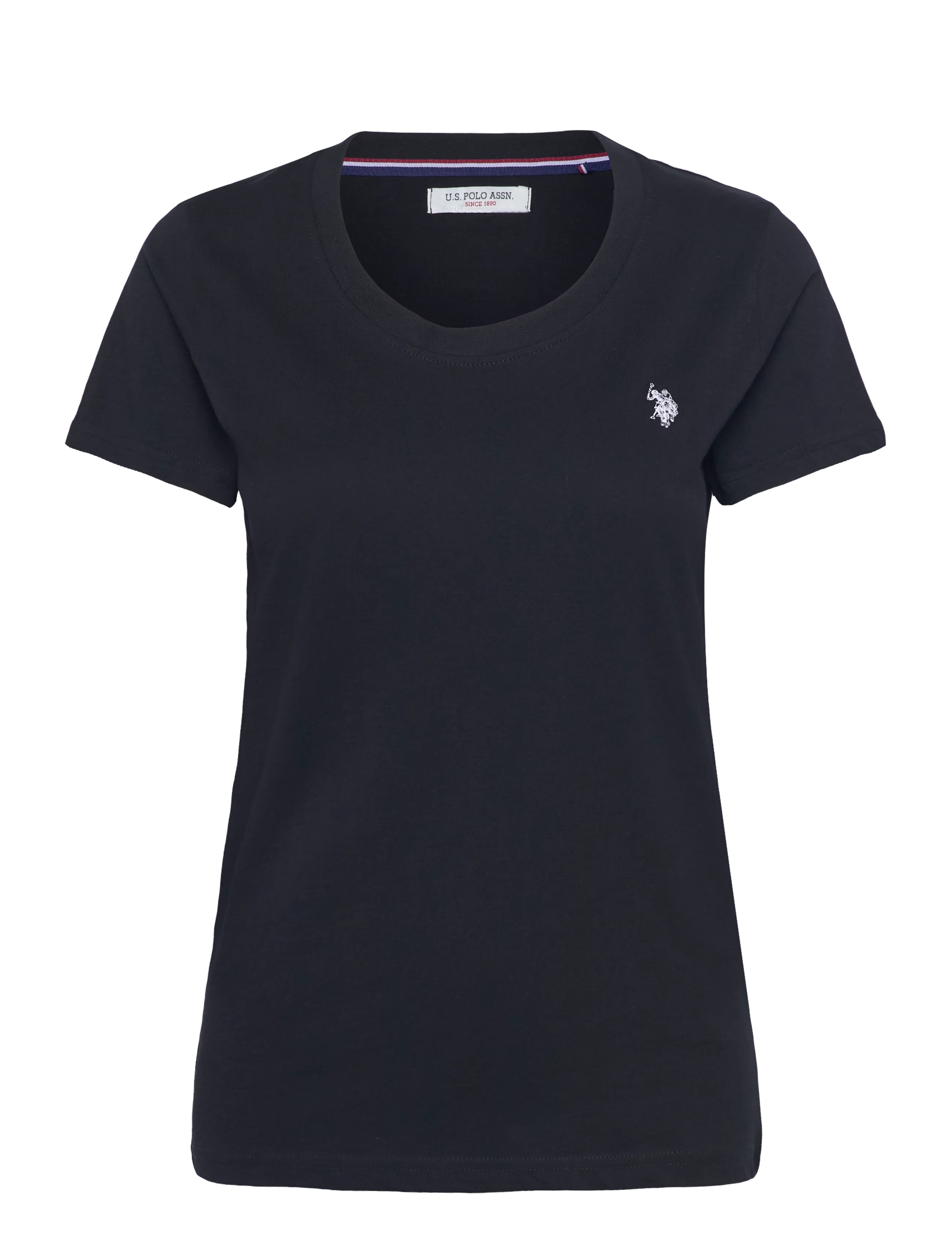 U.S. Polo Assn. USPA O Neck Tee Amy Women - Kläder - 19-4004TCX TAP SHOE / navy
