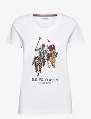 U.S. Polo Assn. - USPA T-Shirt Bett Women - najniższe ceny - white - 0