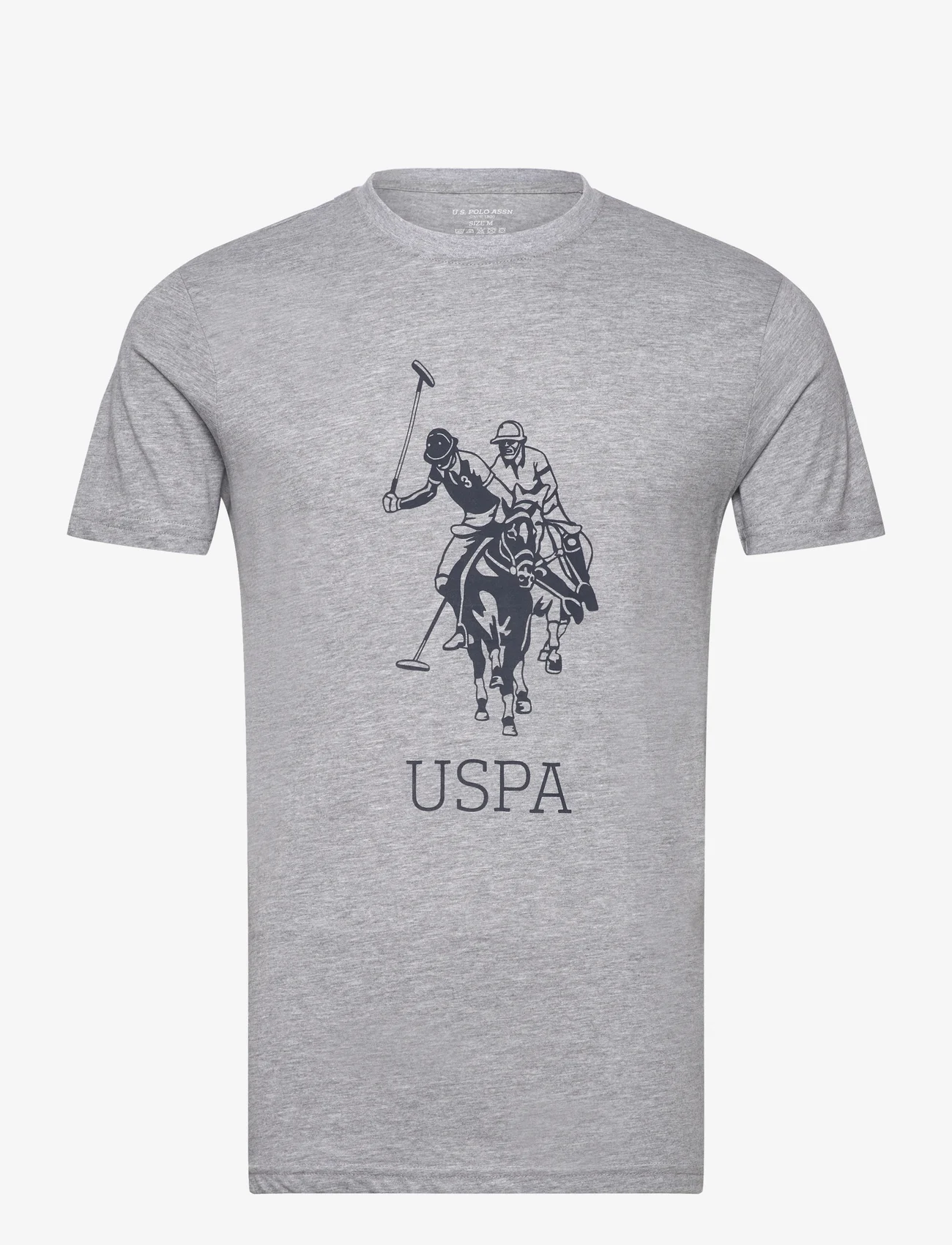 U.S. Polo Assn. - USPA T-Shirt Frederik Men - laveste priser - greymelange - 0
