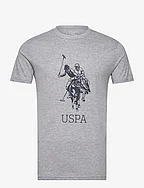 USPA T-Shirt Frederik Men - GREYMELANGE