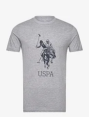 U.S. Polo Assn. - USPA T-Shirt Frederik Men - laagste prijzen - greymelange - 0