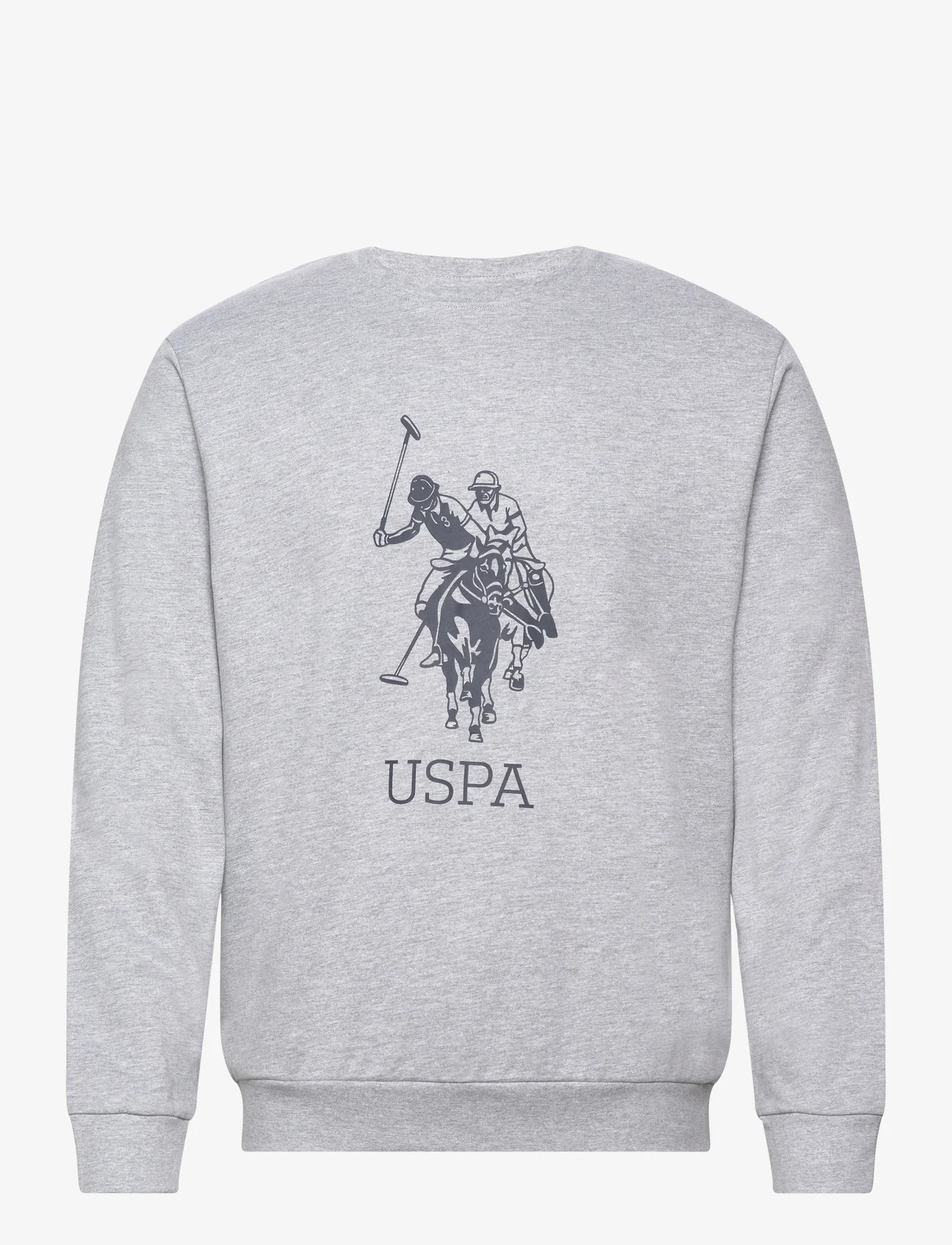U.S. Polo Assn. - USPA Sweat O Neck Frejlev Men - truien - greymelange - 0