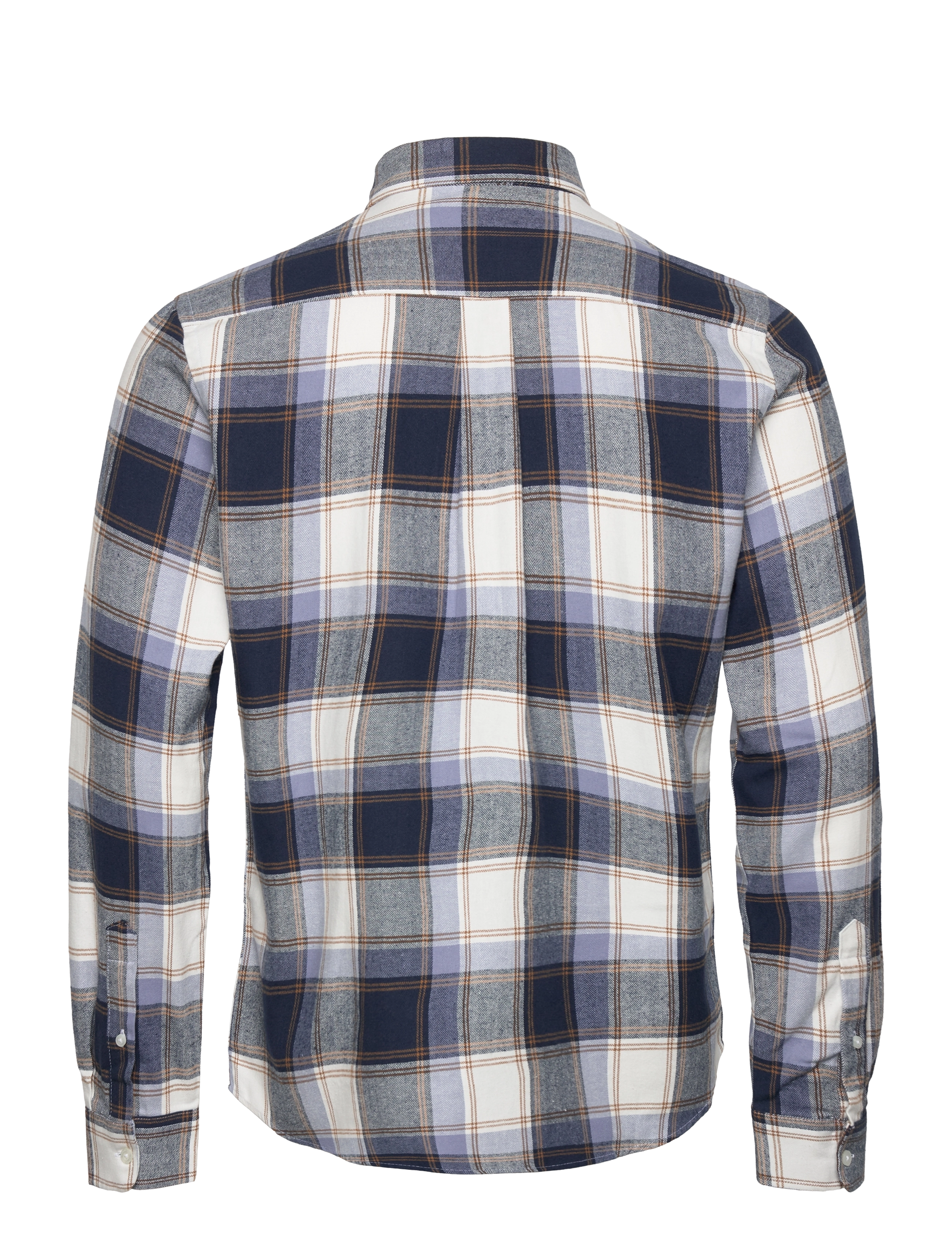 U.S. Polo Assn. - Gary reg Flannel USPA M SHIRT - cloud dancer - 1