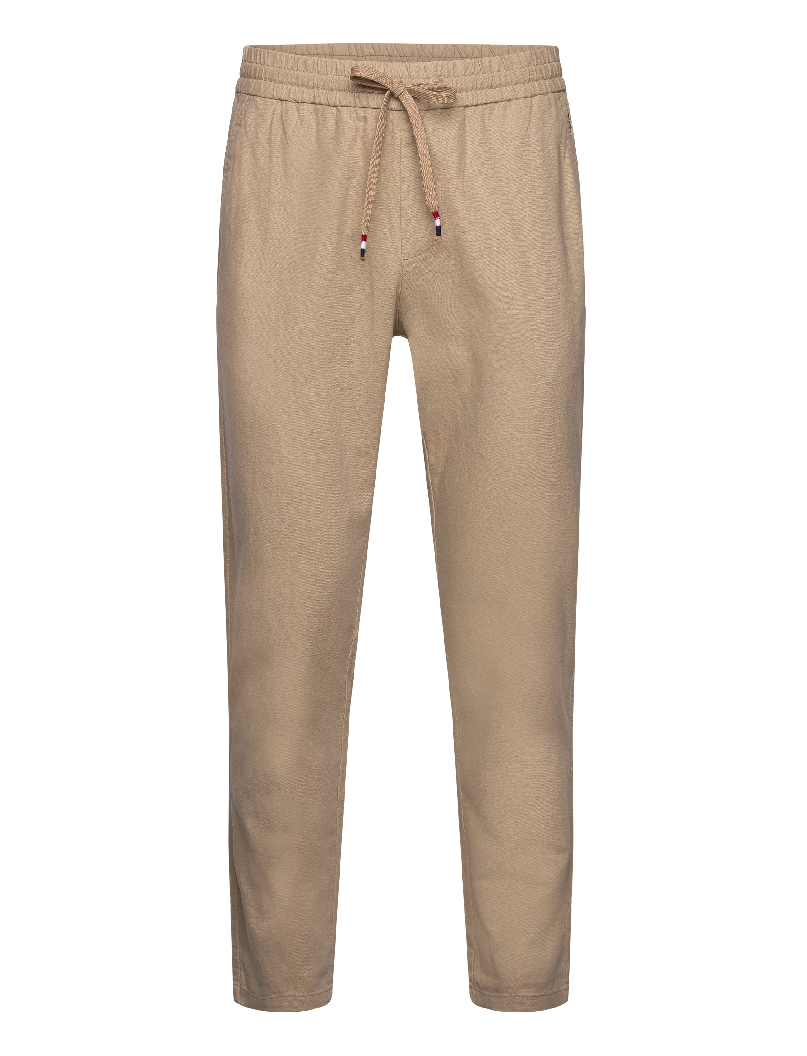 U.S. POLO ASSN. Ivan Reg Lin Cot Uspa M Hosen Beige - S - Herren