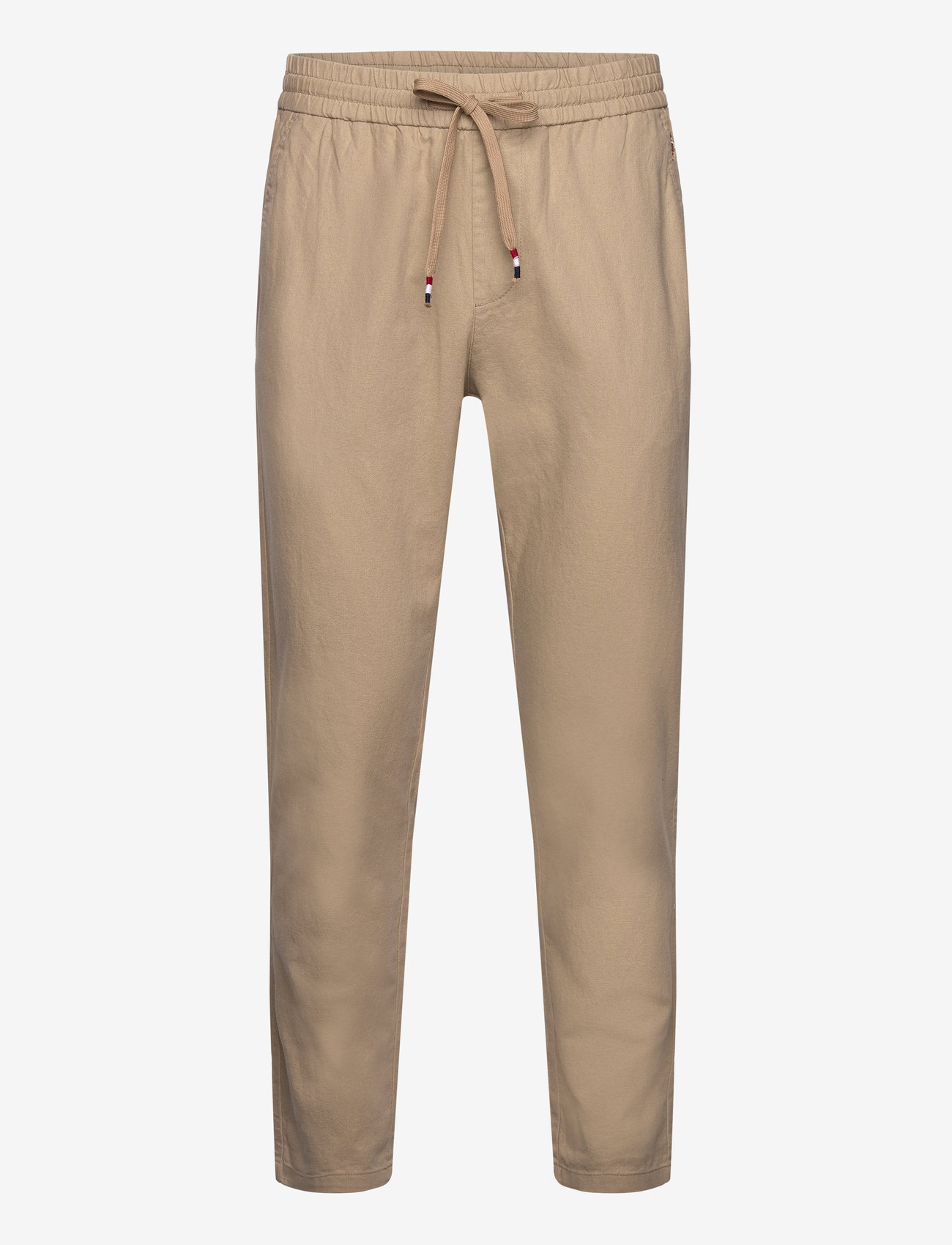 U.S. Polo Assn. - IVAN reg lin cot USPA M PANTS - efterårstøj - crockery - 0