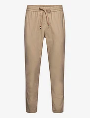 U.S. Polo Assn. - IVAN reg lin cot USPA M PANTS - casual trousers - crockery - 0