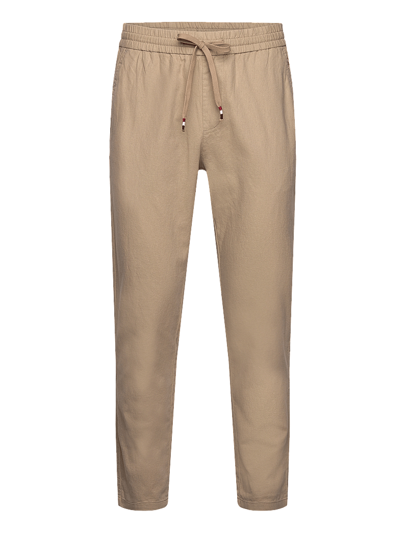 U.S. Polo Assn. - IVAN reg lin cot USPA M PANTS - leinenhosen - crockery - 0