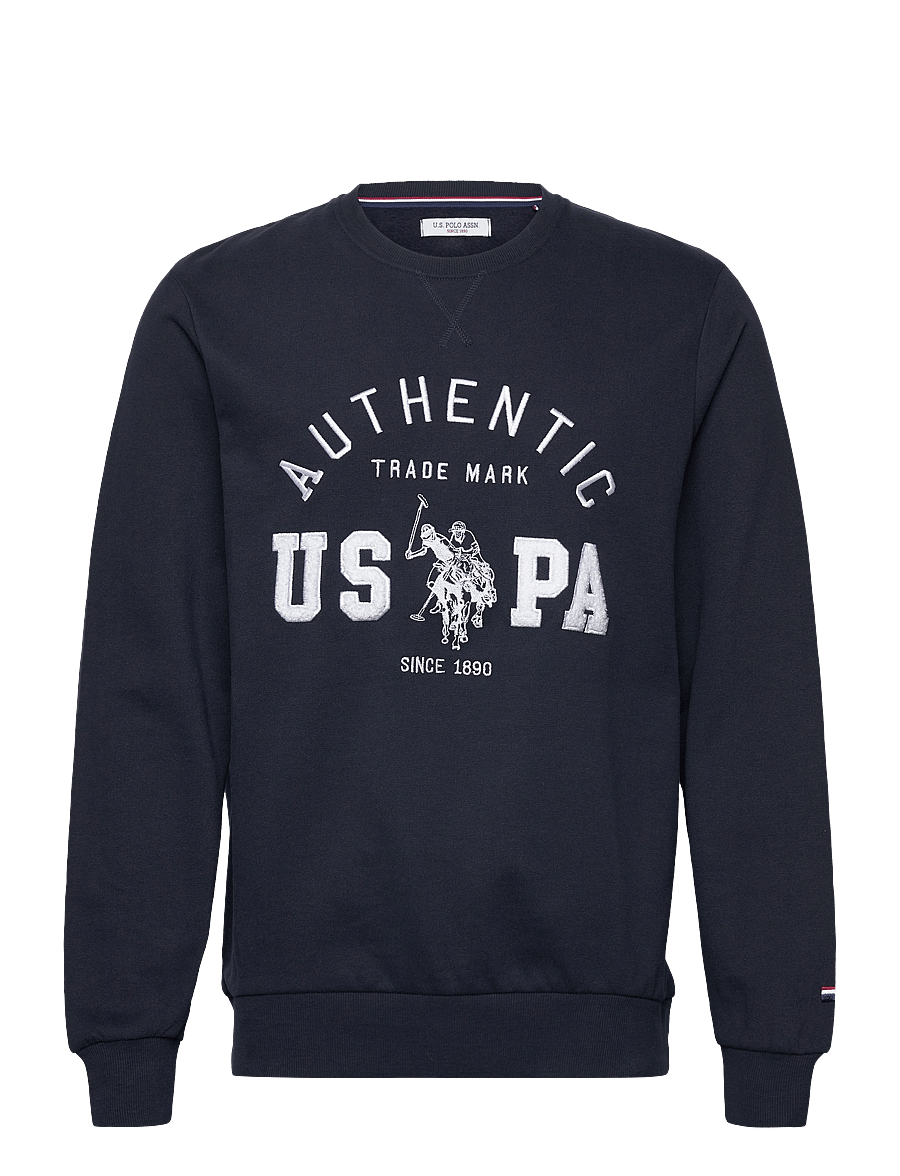U.S. Polo Assn. - JOE reg cw cot pe USPA M SWEAT - dark sapphire - 0