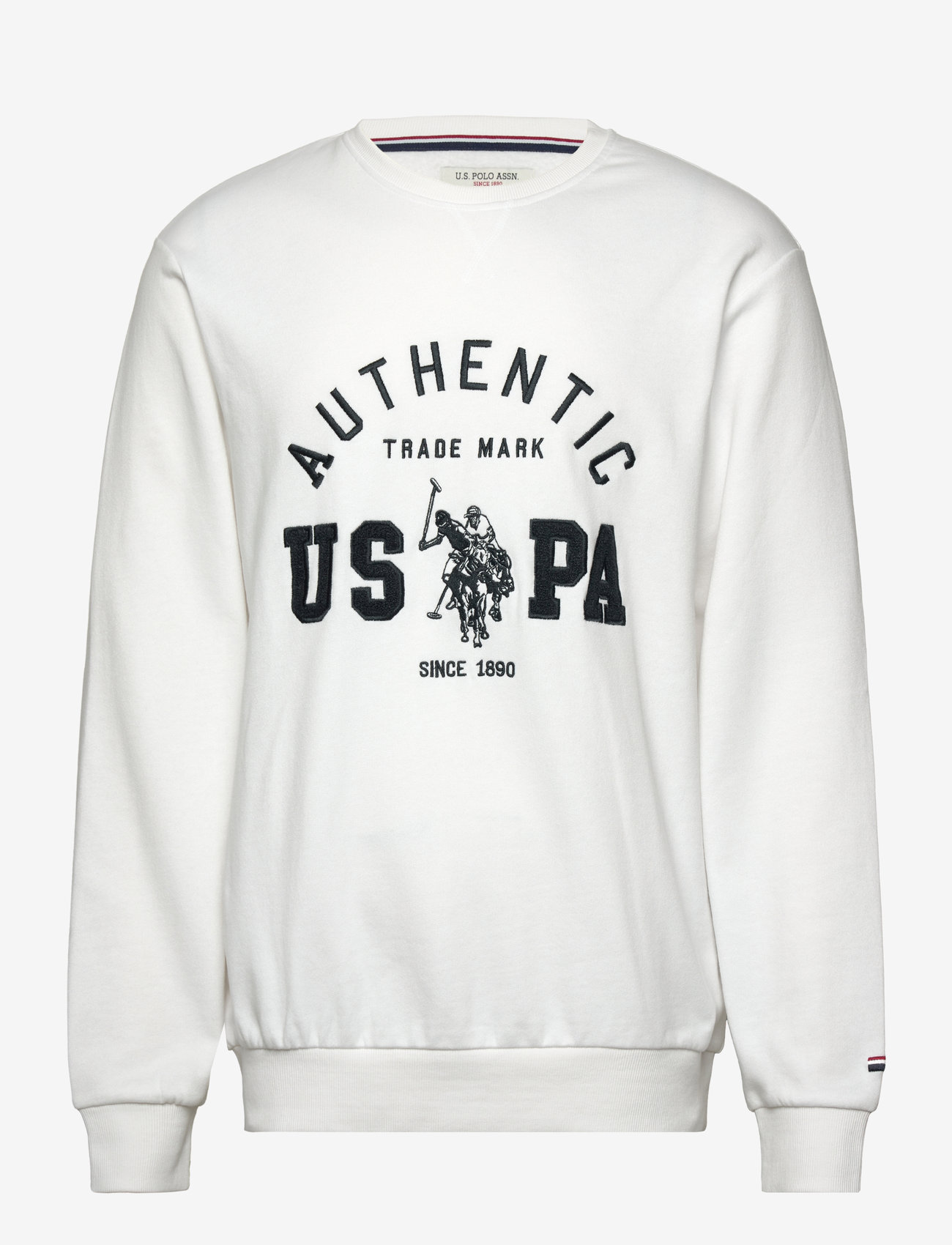 U.S. Polo Assn. - JOE reg cw cot pe USPA M SWEAT - white - 0