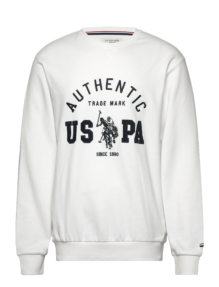 U.S. Polo Assn. - JOE reg cw cot pe USPA M SWEAT - white - 0