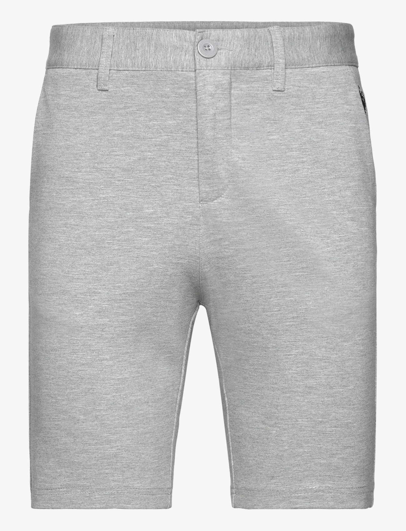 U.S. Polo Assn. - JACK reg USPA M SHORTS - chinos shorts - grey melange - 0