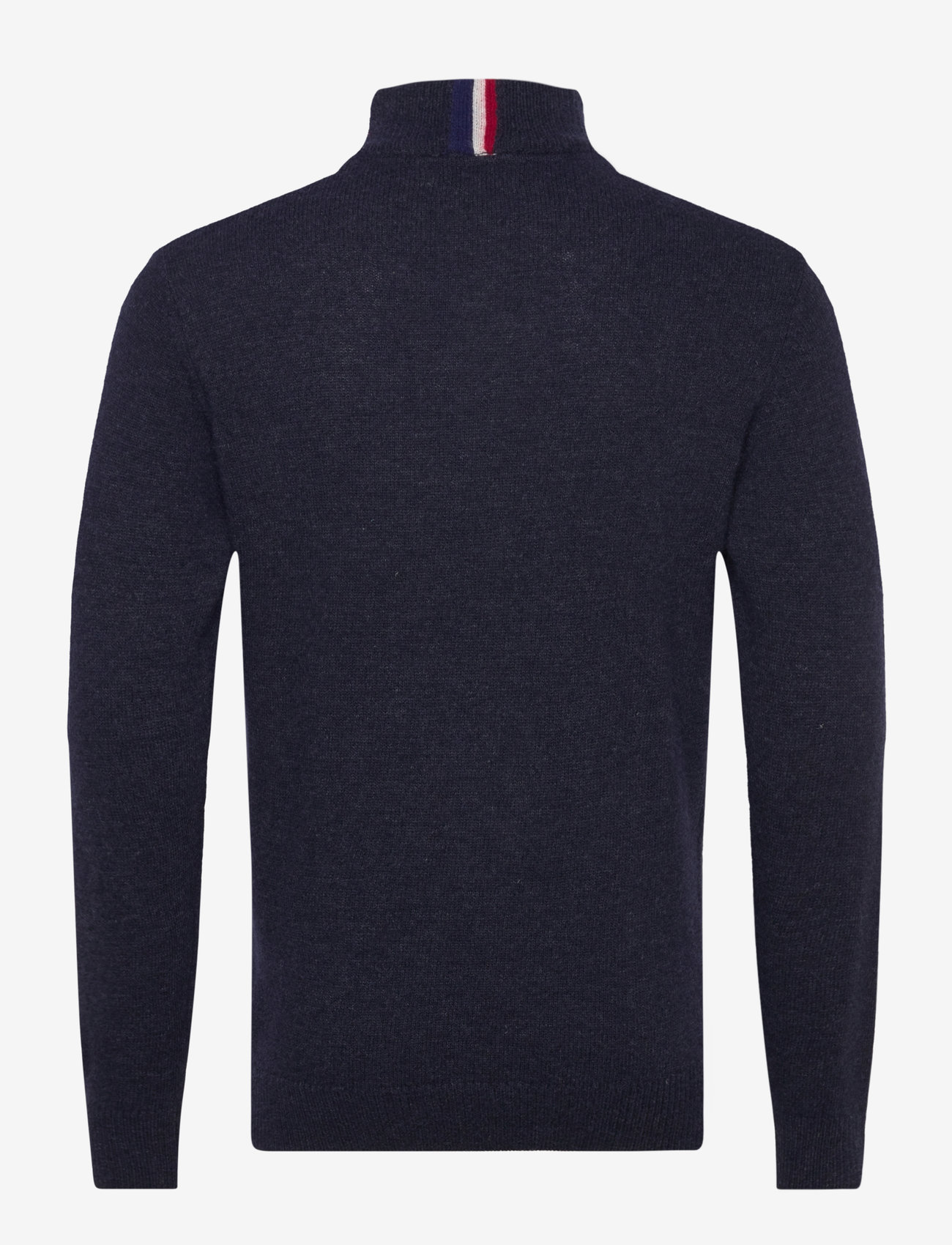 U.S. Polo Assn. - KEVIN REG LW HZ USPA M KNIT - tõmblukk-kaelusega džemprid - 19-4020tcx dark sapphire - 1