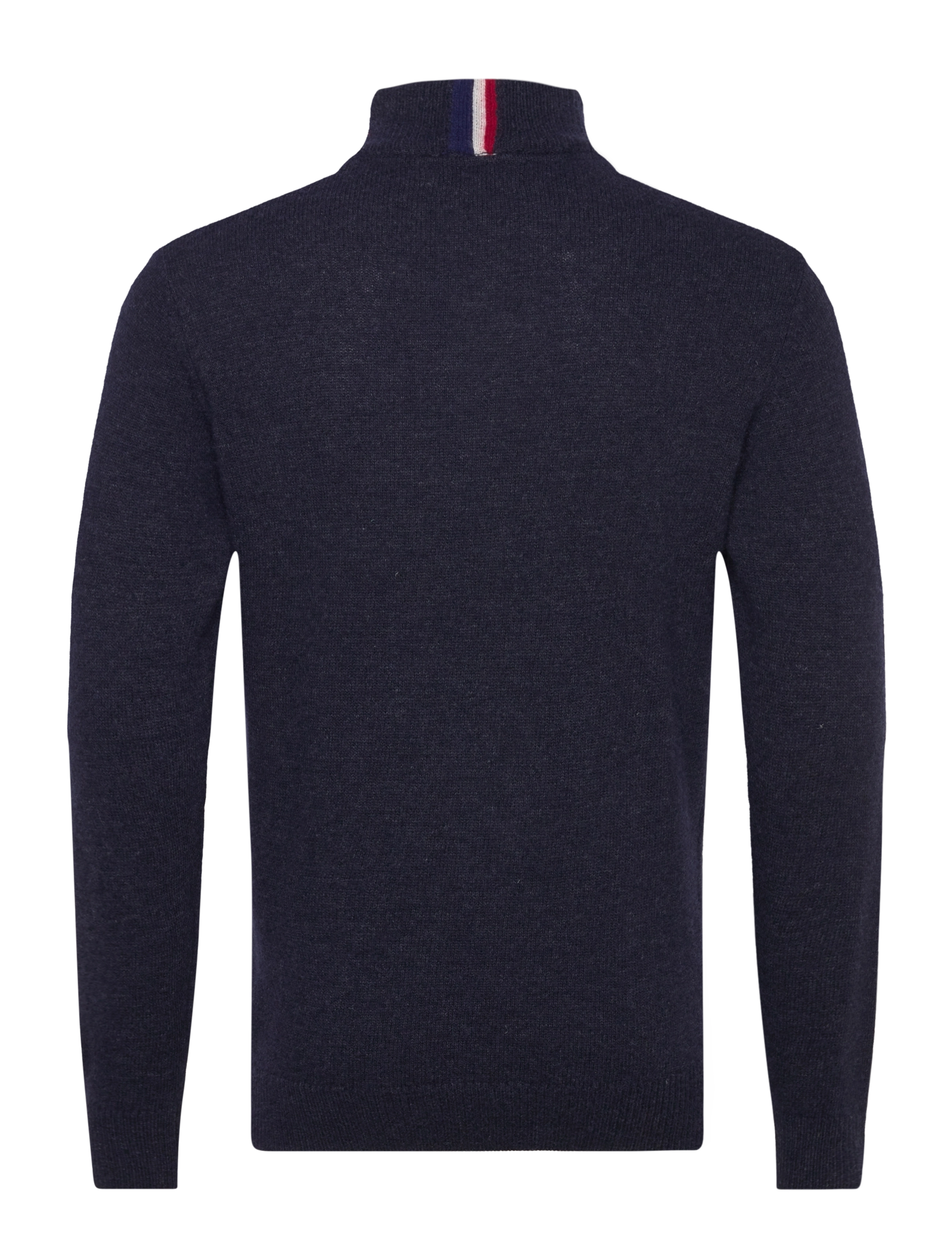 U.S. Polo Assn. - KEVIN REG LW HZ USPA M KNIT - pullover mit halbem reißverschluss - 19-4020tcx dark sapphire - 1