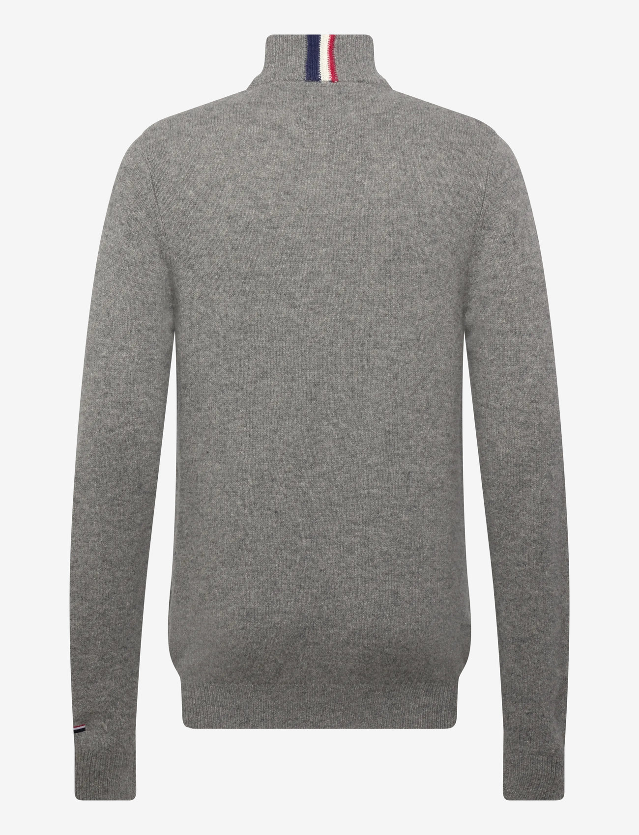 U.S. Polo Assn. - KEVIN REG LW HZ USPA M KNIT - half zip-tröjor - grey melange - 1