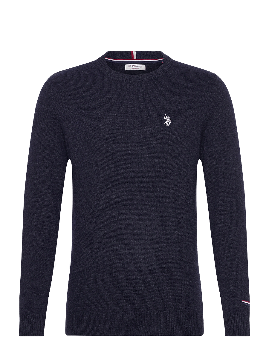 U.S. Polo Assn. - KETIL REG LW USPA M KNIT - round necks - 19-4020tcx dark sapphire - 0