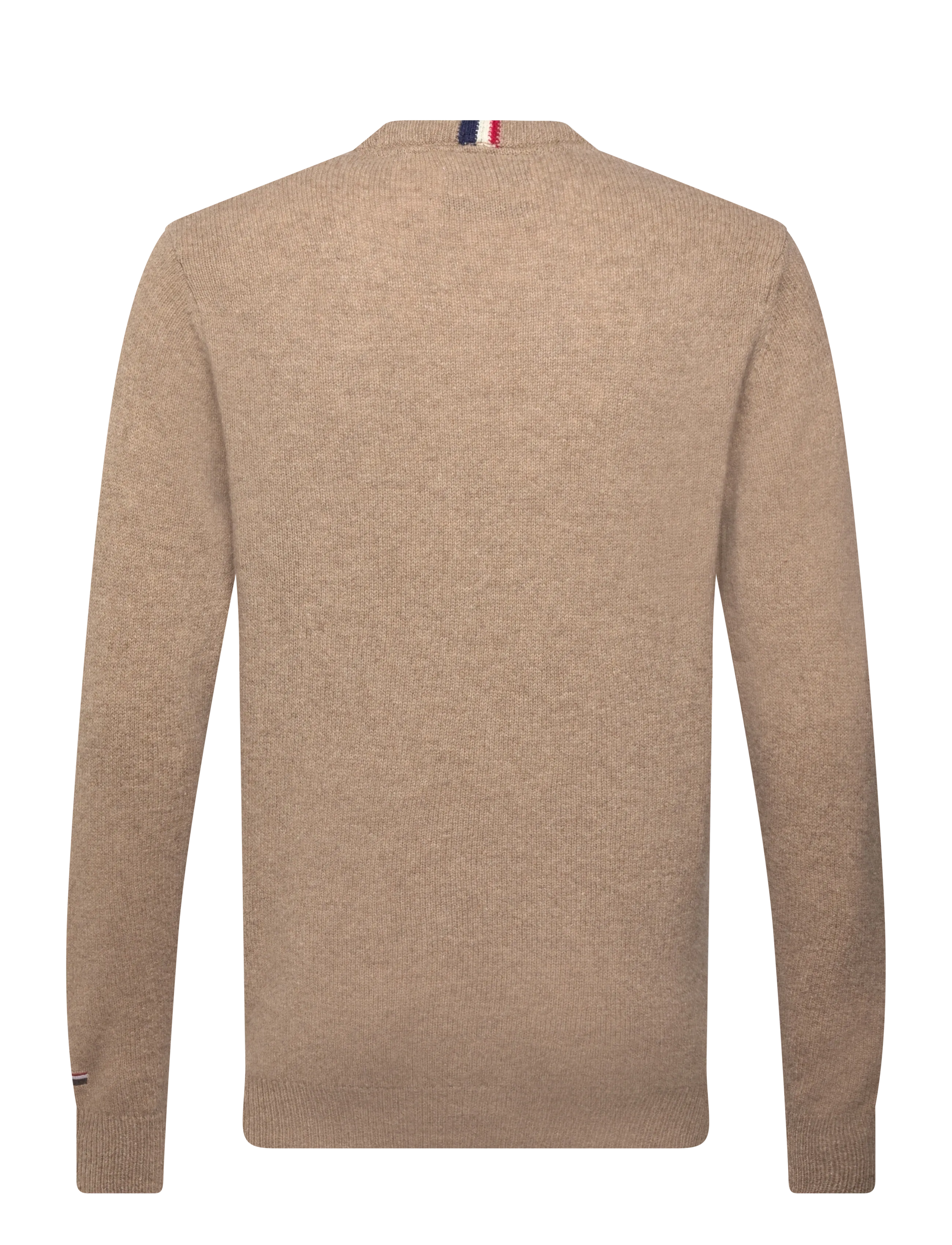 U.S. Polo Assn. - KETIL REG LW USPA M KNIT - rund hals - brown melange - 1