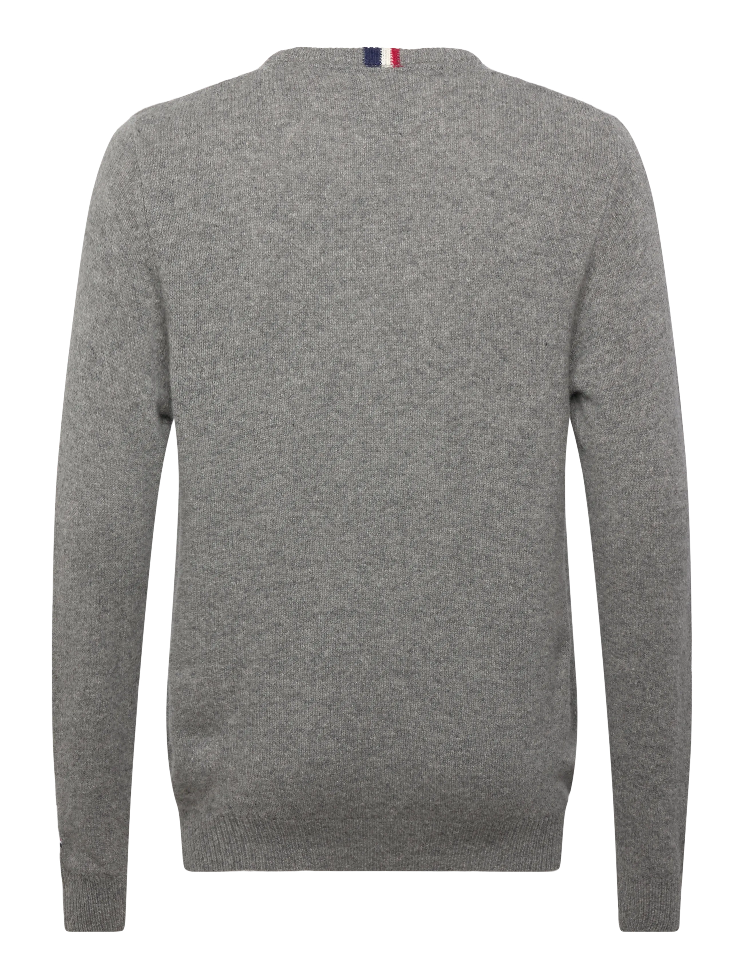 U.S. Polo Assn. - KETIL REG LW USPA M KNIT - megztiniai su apvalia apykakle - grey melange - 1