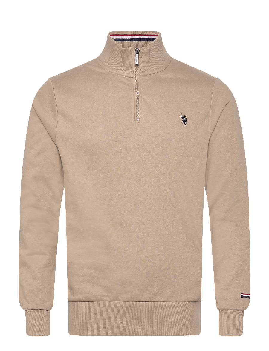 U.S. Polo Assn. - KURT REG HZ USPA M SWEAT - sweatshirts - 16-1104tcx crockery - 1