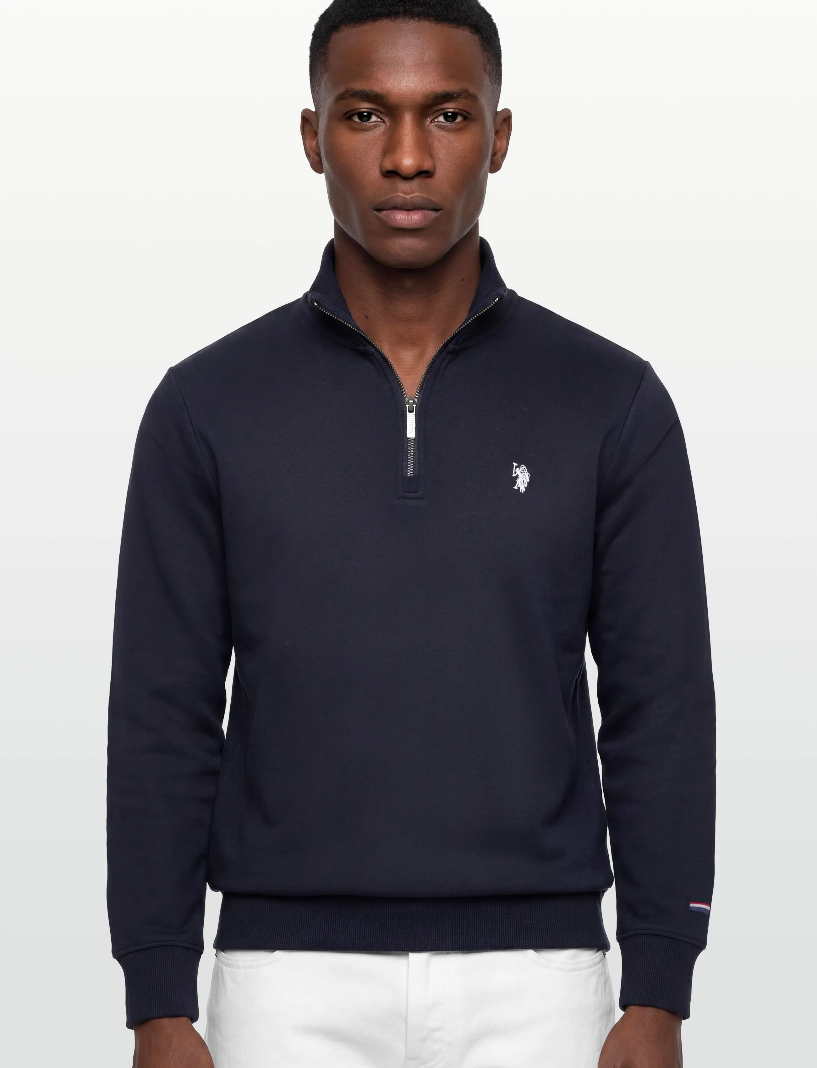 U.S. Polo Assn. - KURT REG HZ USPA M SWEAT - kollektioner - dark sapphire - 3