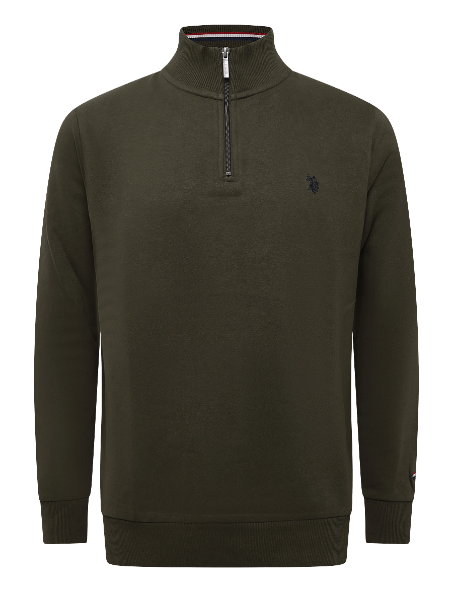 U.S. Polo Assn. - KURT REG HZ USPA M SWEAT - sweatshirts - forest night - 0